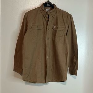 Carhartt NWOT men’s long sleeve shirt heavy duty material size large